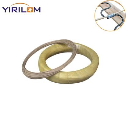 Accessoires de canapés Meubles en fil de fer Papier silencieux enduit fil pour fixation à ressort