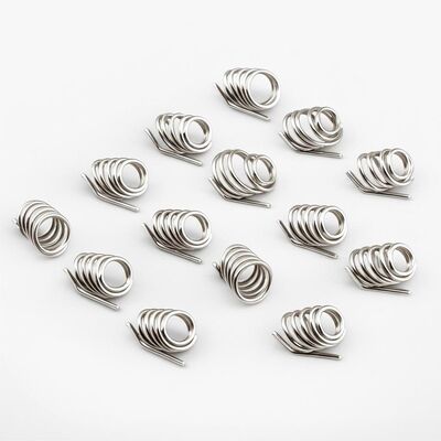 Agrafes de fixation à ressort en fil d'acier à haute teneur en carbone de 1,5 mm de diamètre avec crochet d'équilibrage, longueur 97 mm, pour meubles de canapé