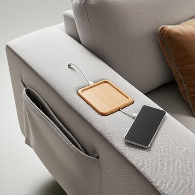 Fil de maintien en acier à haute teneur en carbone recouvert de papier avec traitement antirouille zingué pour meubles de canapé en 500m/rouleau