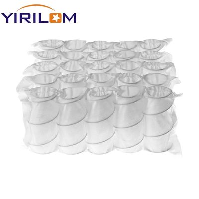 Couchette recyclée à ressort de poche Coil compte Tissu enveloppé à ressort de poche