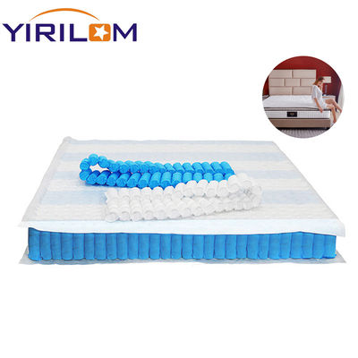 Unité de ressorts ensachés en fil d'acier de 1,8 mm avec 5-7 tours et zones personnalisées pour la fabrication de matelas