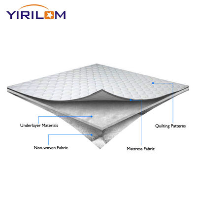 Bon prix Couverture de lit de matelas en polyester à haute densité en tissu en tricot en ligne