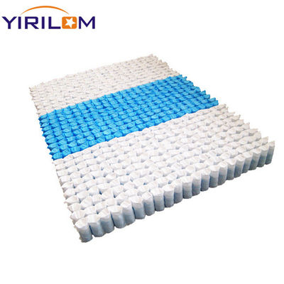 Unité de bobines de poche de matelas 3 zones fil d'acier ressort de poche individuel