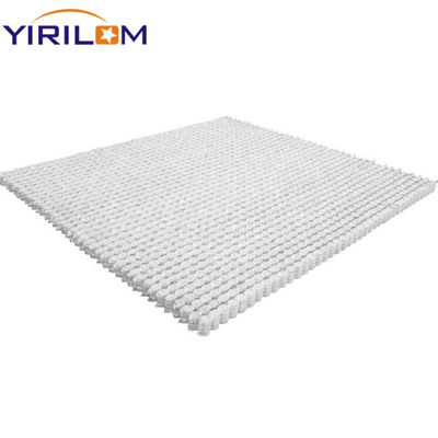 Unité de ressort de poche de matelas en fil d'acier à haute teneur en carbone avec quantité de bobine personnalisée et couverture en tissu non tissé