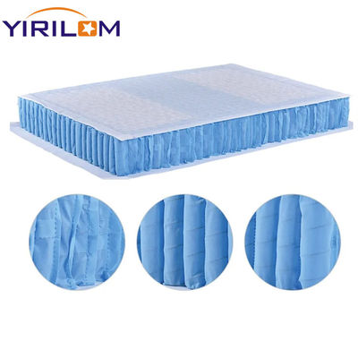 Unité de ressorts ensachés compressés personnalisés à 1/3/5/7 zones pour matelas avec fil d'acier à haute teneur en carbone