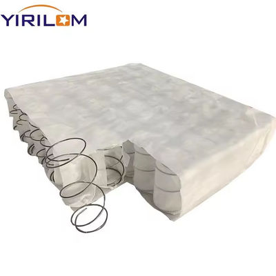 Ressort ensaché pour canapé en acier à haute teneur en carbone de taille personnalisée avec revêtement en tissu non tissé