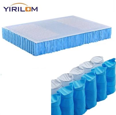 Compresseuse de matelas à poche à ressort à rouleaux de zone de stockage à poche à ressort