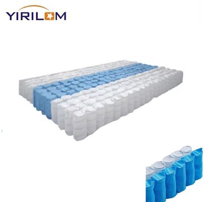 Unité de ressorts ensachés double taille 1-3-5-7 zones avec diamètre de fil de 1,8 mm pour matelas et meubles