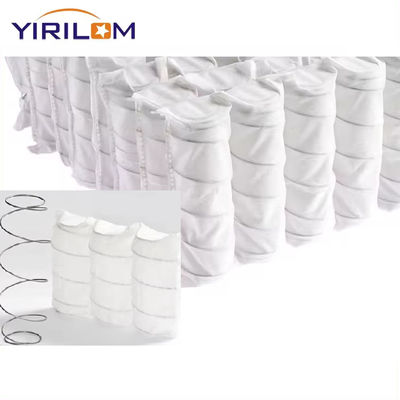 Ressort ensaché pour canapé de diamètre moyen 6cm~6.7cm avec acier de 1.8mm et fonctionnement silencieux pour un confort amélioré