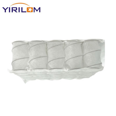 70# Fil d'acier à haute teneur en carbone pour ressorts ensachés de canapé avec tissu non tissé et hauteur de 4 pouces