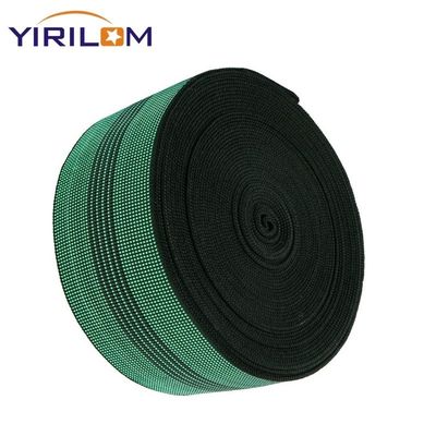 Ceinture élastique personnalisée de 70 mm Tapis en latex Tissu élastique pour le canapé