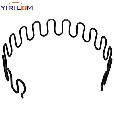 Bon prix 3.8mm Diamètre de fil d'acier à haute teneur en carbone Zigzag Spring avec galvanoplastie pour canapé et meubles en ligne