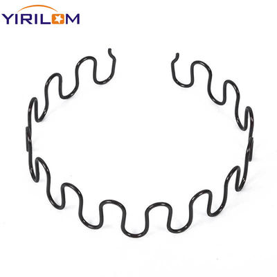 Ressort en zigzag en acier à haute teneur en carbone de 3,8 mm de diamètre avec galvanoplastie pour rembourrage de siège de canapé