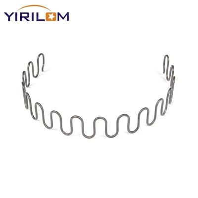 3.8mm Diamètre de fil de fer revêtement anti-rouille longueur personnalisable canapé Zigzag ressort pour la fabrication de meubles
