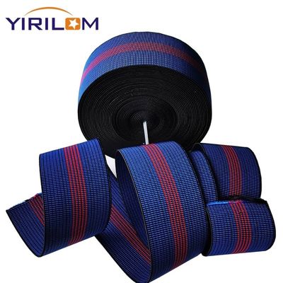 Vert/Noir/Sofa personnalisé Tissu élastique en tissu en herringbone idéal pour l'industrie du meuble