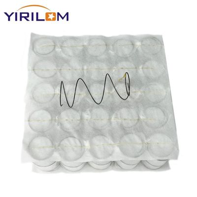 Bon prix 18*18 pouces d'acier au carbone élevé avec unité de ressort de poche en tissu de 80 gm pour sièges de canapé en ligne