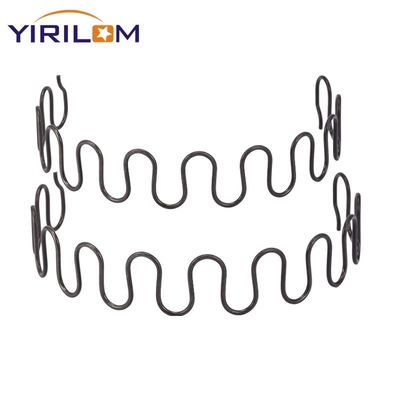 Bon prix Printemps zigzag noir pour canapé avec hauteur d'arc personnalisée 16-35mm largeur et surface électroplatée en ligne