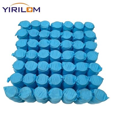 OEM Blanc 4 pouces hauteur 2,0 mm diamètre de bobine couverture en tissu non tissé canapé Unité de bobine de ressort de poche