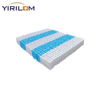 Matelas à ressorts ensachés de 20 cm de hauteur avec fil d'acier à haute teneur en carbone 70# et ressorts ensachés indépendants pour un soutien supérieur