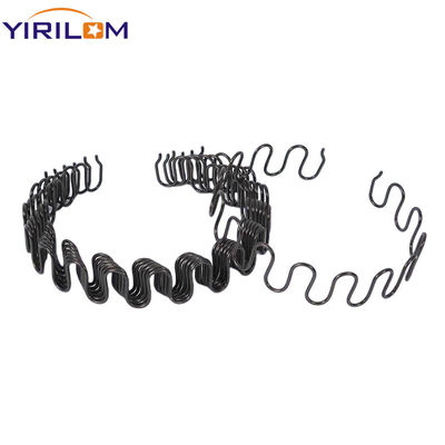Accessoires de matériel de canapé personnalisés Fil d'acier S pliable courbe Zigzag Printemps pour canapé