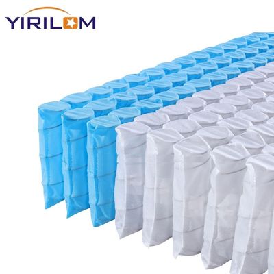 Bon prix Unité de ressorts ensachés 5 zones personnalisée avec fil d'acier à haute teneur en carbone pour matelas en ligne