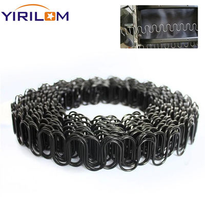 Personnalisé noir de 4,0 mm de fil de fer de diamètre Zig Zag printemps pour lit canapé ou chaise