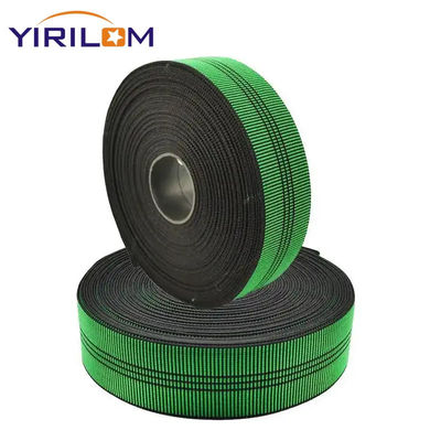 50 mm de largeur High Elasticity Sofa Webbing Strips avec 500 lbs de capacité de poids pour le tapissage