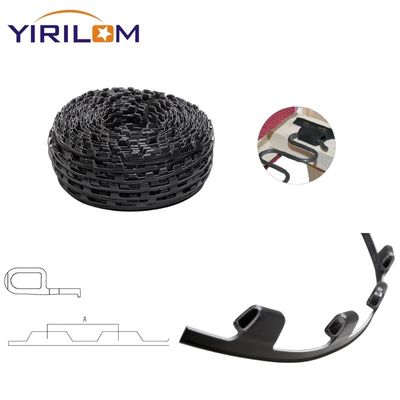 200m de longueur en nylon et en plastique PP bande de fixation de clip pour le printemps de canapé avec 10cm 12cm 15cm distance de noeud