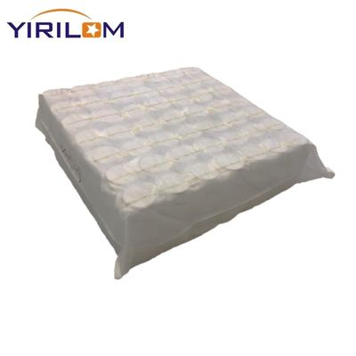Ressort ensaché comprimé et roulé en acier de 1,8 mm et tissu non-tissé pour coussin de canapé