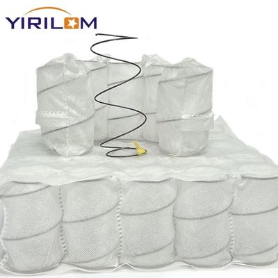 Blanc 18*18*4 pouces Pocket Spring pour le canapé
