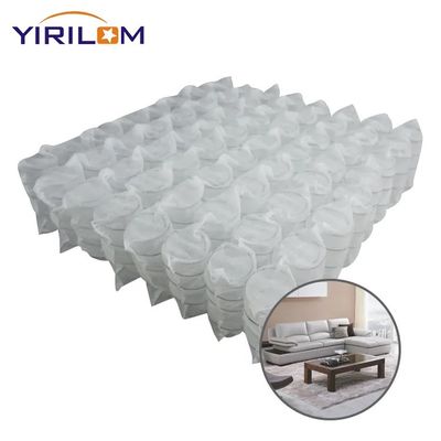 18x18 pouces canapé en acier à haute teneur en carbone en fil de fer à ressort de poche avec taille personnalisée et emballage en rouleau comprimé pour meubles