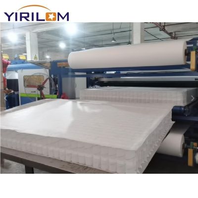 Unité de ressorts ensachés en tissu non tissé blanc de 2,0 mm pour matelas et meubles de taille personnalisable
