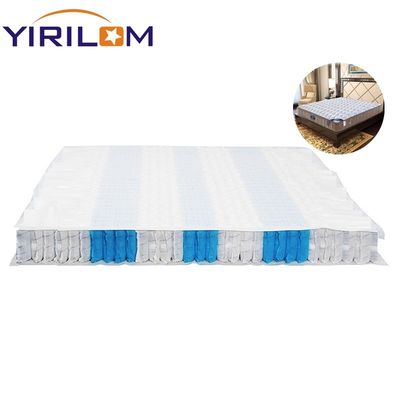Matelas King Size à Zones Personnalisables avec Ressorts Ensachés et Fil d'Acier à Haute Teneur en Carbone