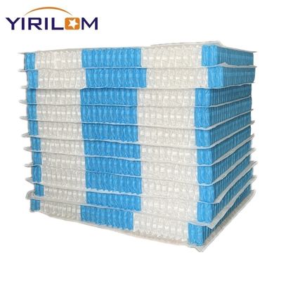 Unité de ressorts ensachés King Size personnalisable avec fil d'acier à haute teneur en carbone pour matelas