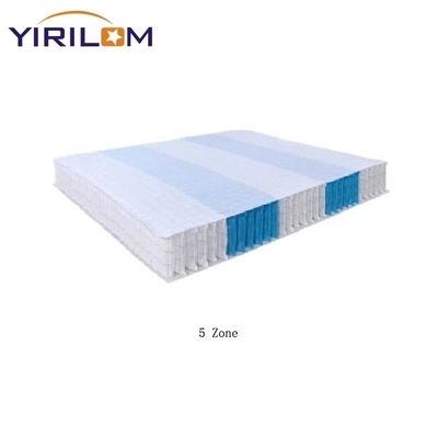 Unité de matelas à ressorts ensachés King Size, fil d'acier de 1,8 mm, 5,5 spires