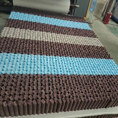 Ressort ensaché de 7 pouces de hauteur avec fil d'acier à haute teneur en carbone pour la fabrication de matelas