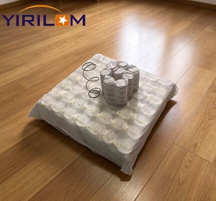 Unité de ressort de poche non tissée blanche de 80 grammes pour le coussin de canapé et de matelas