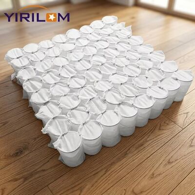 1.8mm fil d'acier bobines indépendantes de poche canapé ressort de poche avec emballage comprimé ou enroulé