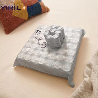 Mini unité à ressorts ensachés silencieuse de 4 pouces de hauteur avec tissu non tissé de 80 g/m² pour meubles de canapé