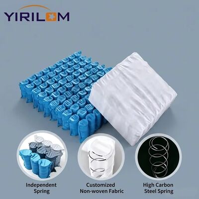 Sofa indépendant en tissu blanc 80gm à ressort de poche pour des sièges de haute qualité et des fournitures professionnelles