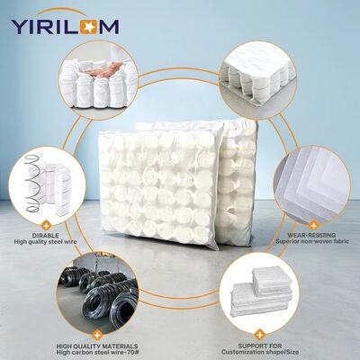 Bon prix Unité de ressorts ensachés indépendants pour canapé avec fil d'acier à haute teneur en carbone pour un soutien supérieur et une hauteur de 6 à 25 cm en ligne