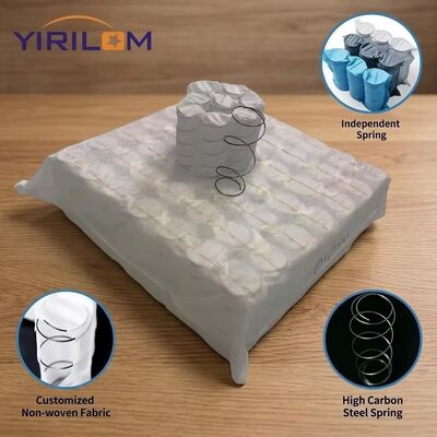 Résistance élevée 2.0mm fil d'acier Taille personnalisable Printemps de poche indépendant pour le coussin de canapé de luxe