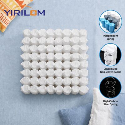 Micro Mini Sofa Pocket Spring Coil avec fil d'acier de 1,8 mm et couvercle en tissu non tissé