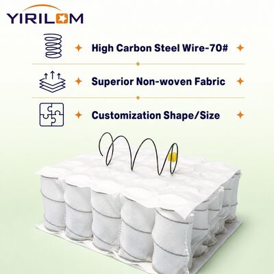 Bon prix Portable Mini Pocket Spring léger avec noyau en fil d'acier pour le coussin d'appui-bras du canapé en ligne