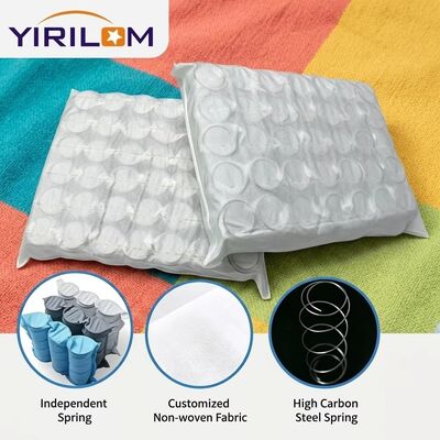 Acier à haute teneur en carbone ressort de poche enveloppé individuellement pour canapé avec des options de taille personnalisables