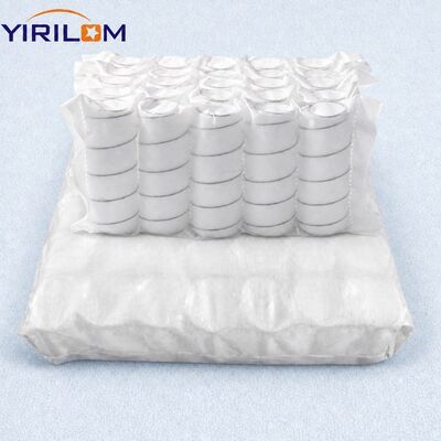 Unité de ressort de poche en fil d'acier à haute teneur en carbone avec couverture en tissu non tissé pour support de canapé indépendant
