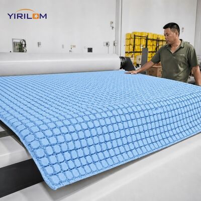 Mini-unité de ressort de poche avec cadre de fil de fer de bord en acier et bobines individuellement enveloppées en taille personnalisée d'usine