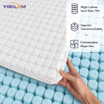 Unité de ressorts ensachés mini de taille personnalisée avec cadre en fil de bordure pour matelas de coussin de canapé emballé individuellement