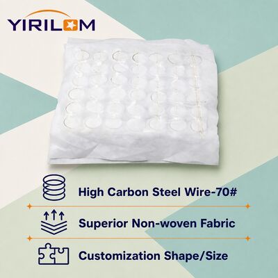 Ressort ensaché indépendant haute élasticité de 1,8 mm pour unité de coussin de canapé