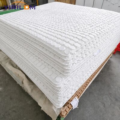 Unité de ressort mini-poche personnalisée avec cadre de fil de fer à bord renforcé en acier de 1,0 mm à 1,8 mm de diamètre en acier fil d'acier à haute teneur en carbone pour matelas